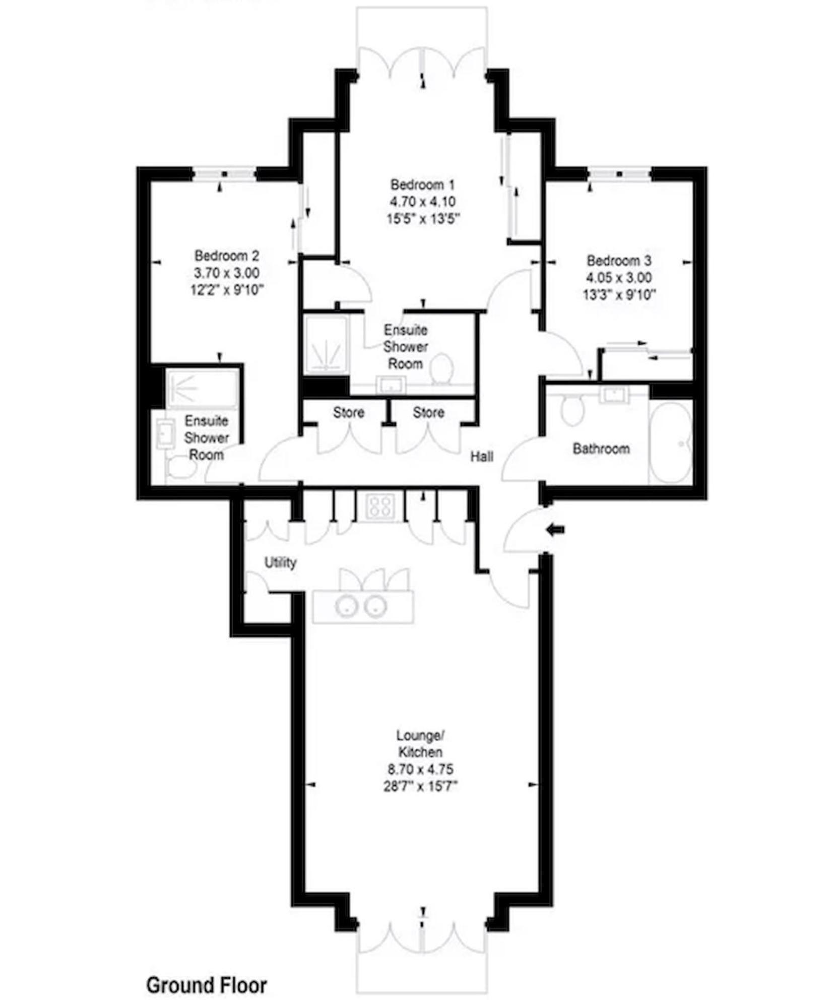 New Park Place Apartments - No 15 セント・アンドルーズ エクステリア 写真